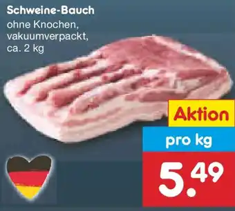 Netto Marken-Discount Schweine-Bauch Angebot