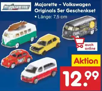 Netto Marken-Discount Majorette - Volkswagen Originals 5er Geschenkset Angebot