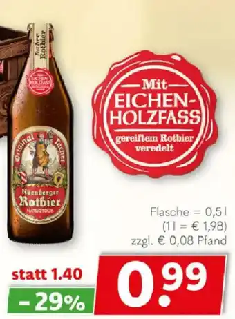 Getränkeland Tucher Original Tucher Nürnberger Rotbier naturtrüb Angebot