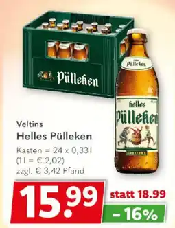 Getränkeland Veltins Helles Pülleken Angebot