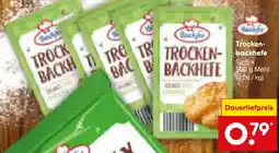 Netto Marken-Discount Backfee Trockenbackhefe Angebot