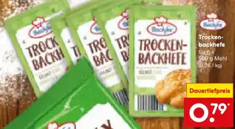 Netto Marken-Discount Backfee Trockenbackhefe Angebot