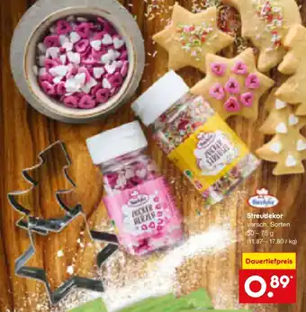 Netto Marken-Discount Backfee Streudekor Angebot