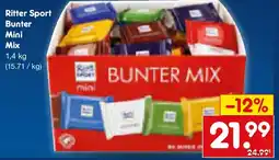 Netto Marken-Discount Ritter Sport Bunter Mini Mix mini Angebot