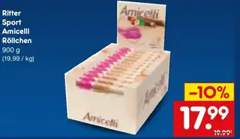 Netto Marken-Discount Ritter Sport Amicelli Röllchen Angebot
