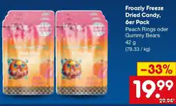 Netto Marken-Discount Froozly Freeze Dried Candy, 6er Pack Angebot