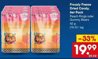 Netto Marken-Discount Froozly Freeze Dried Candy, 6er Pack Angebot