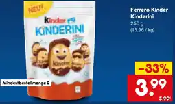 Netto Marken-Discount Ferrero Kinder Kinderini Angebot
