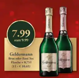 Getränkeland Geldermann Brut oder Rosé Sec Angebot
