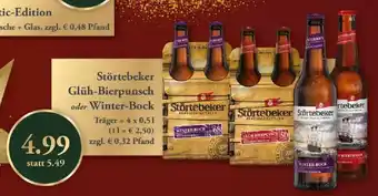 Getränkeland Störtebeker Glüh-Bierpunsch oder Winter-Bock Angebot