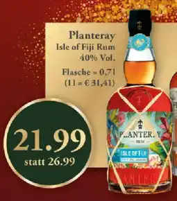 Getränkeland Planteray Isle of Fiji Rum Angebot