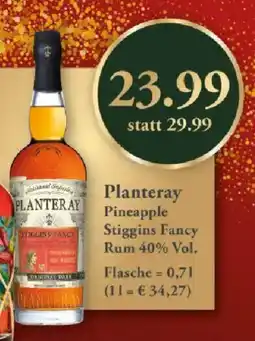 Getränkeland Planteray Pineapple Stiggins Fancy Rum Angebot