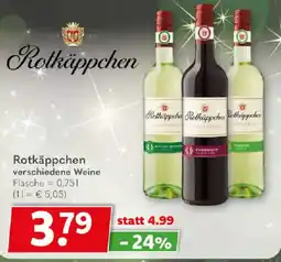 Getränkeland Rotkäppchen Weine Angebot
