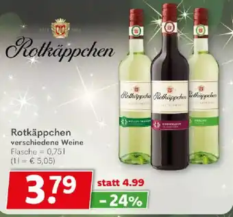 Getränkeland Rotkäppchen Weine Angebot