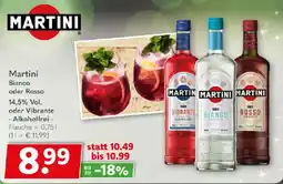 Getränkeland Martini Bianco oder Rosso 14,5% Vol. oder Vibrante - Alkoholfrei - Angebot