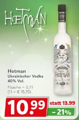 Getränkeland Hetman Ukrainischer Vodka Angebot