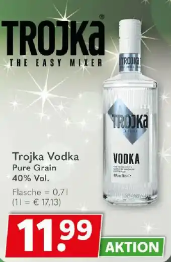 Getränkeland Trojka Vodka Pure Grain Angebot