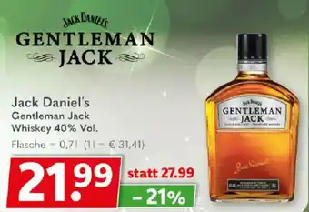 Getränkeland Jack Daniel's Gentleman Jack Whiskey Angebot