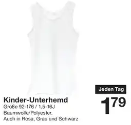 Zeeman Kinder-Unterhemd Angebot