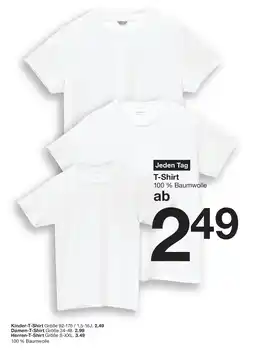 Zeeman Kinder-T-Shirt, Damen-T-Shirt, Herren-T-Shirt Angebot
