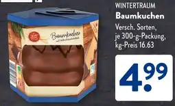Aldi Süd WINTERTRAUM Baumkuchen Angebot