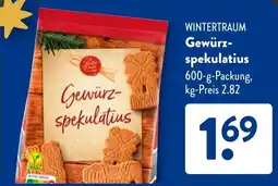 Aldi Süd WINTERTRAUM Gewürz- spekulatius Angebot