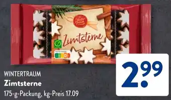 Aldi Süd WINTERTRAUM Zimtsterne Angebot
