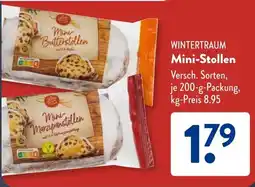Aldi Süd WINTERTRAUM Mini-Stollen Angebot