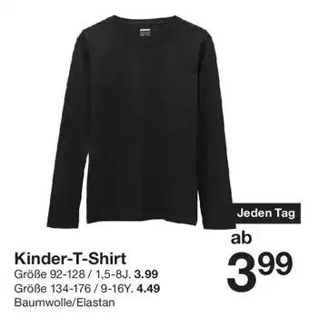 Zeeman Kinder-T-Shirt Angebot