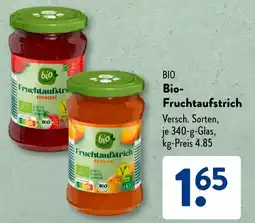 Aldi Süd BIO Bio- Fruchtaufstrich Angebot