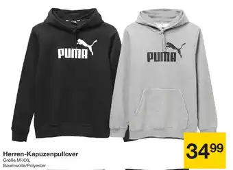 Zeeman PUMA Herren-Kapuzenpullover Angebot