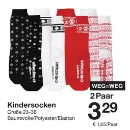 Zeeman Kindersocken 2 Paar Angebot