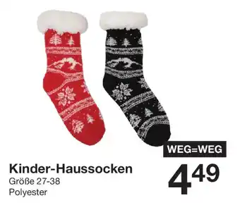 Zeeman Kinder-Haussocken Angebot