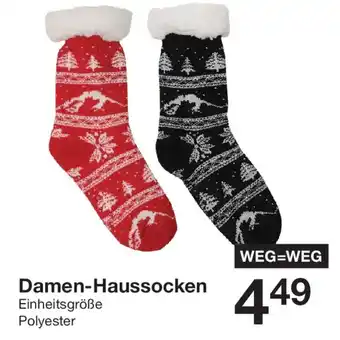 Zeeman Damen-Haussocken Angebot