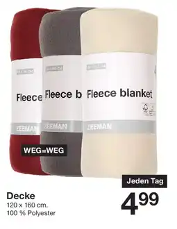 Zeeman ZEEMAN Decke Angebot