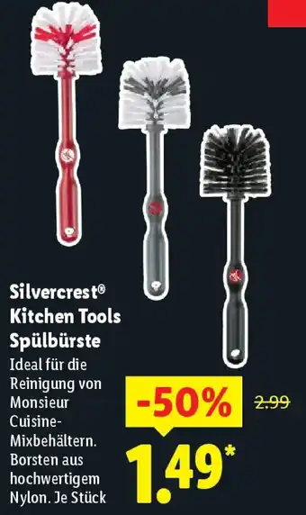 Lidl Silvercrest Kitchen Tools Spülbürste Angebot
