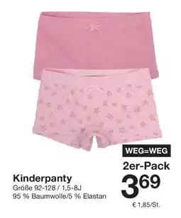 Zeeman Kinderpanty 2er-Pack Angebot