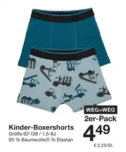 Zeeman Kinder-Boxershorts 2er-Pack Angebot