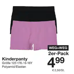 Zeeman Kinderpanty 2er-Pack Angebot