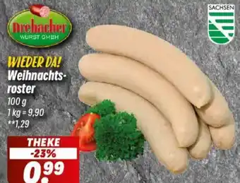 Simmel Drebacher Weihnachtsroster Angebot