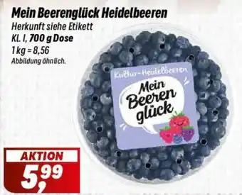 Simmel Mein Beerenglück Heidelbeeren Angebot