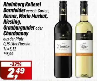Simmel Rheinberg Kellerei Dornfelder Angebot
