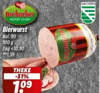 Simmel Drebacher Bierwurst Angebot