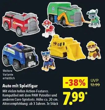 Lidl Auto mit Spielfigur Angebot