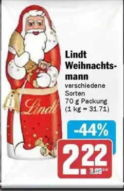 AEZ Lindt Weihnachtsmann Angebot