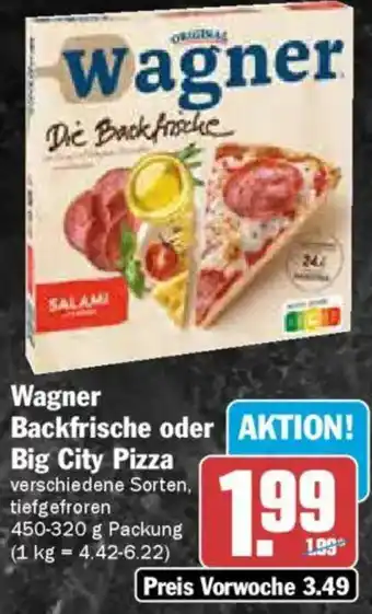 AEZ Wagner Backfrische oder AKTION! Big City Pizza Angebot