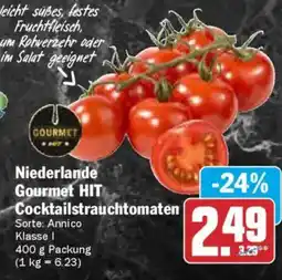 AEZ Niederlande Gourmet HIT Cocktailstrauchtomaten Angebot