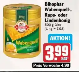 AEZ Bihophar Wabenquell-, Raps- oder Lindenhonig Angebot