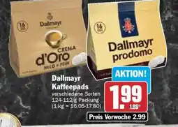 AEZ Dallmayr Kaffeepads Angebot