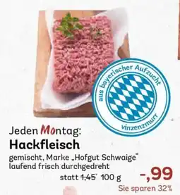 AEZ Jeden Montag Hackfleisch Angebot
